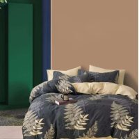 Bedsheet 1 Flat & 1 Fitted Set 400 T.C 100% Cotton Print